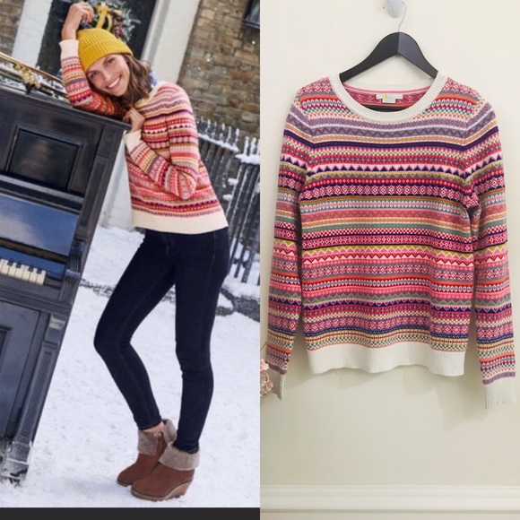 Boden Sweaters - Boden Louise Fair Isle Sweater, worn once